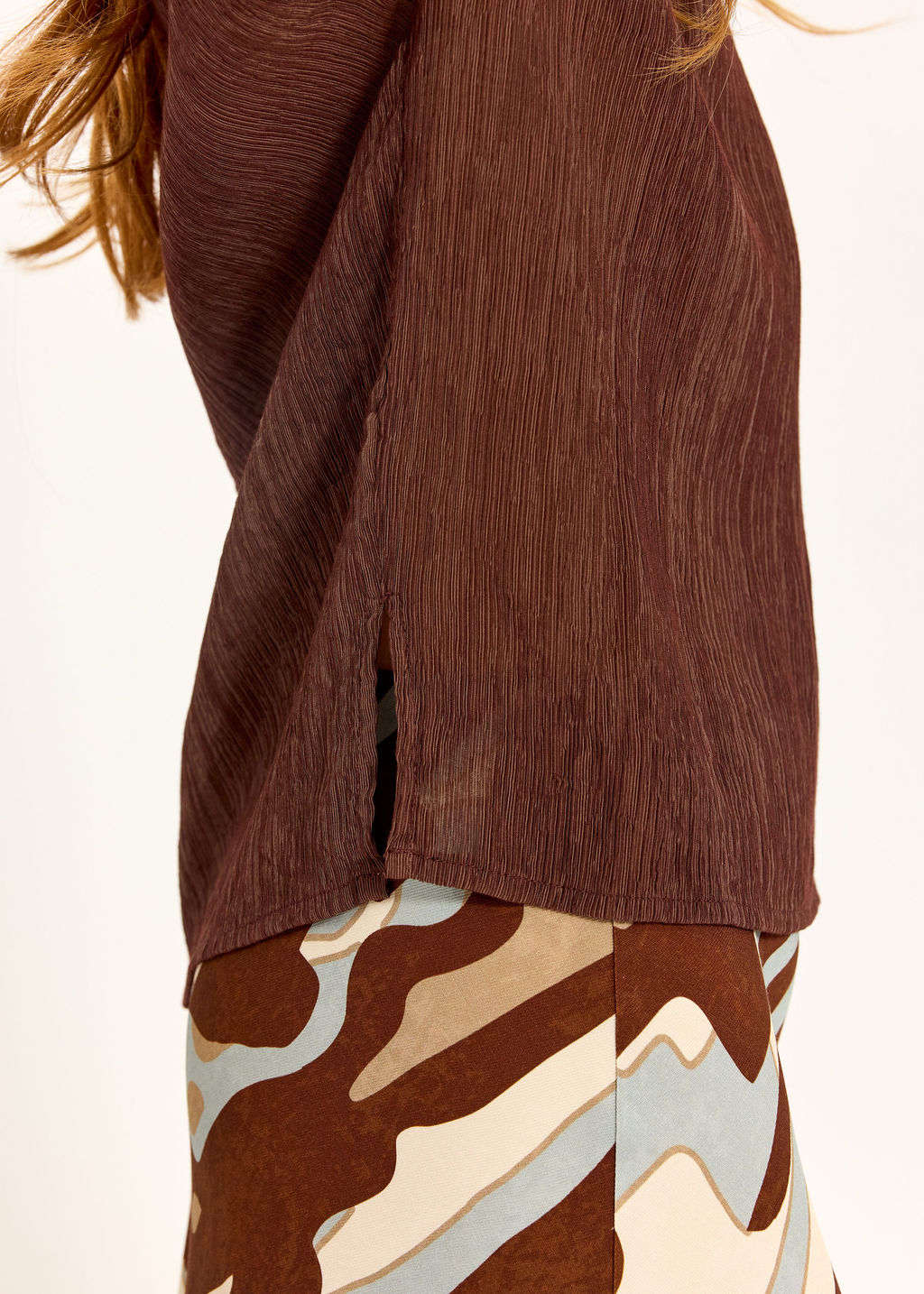 TOP STRIÉ SANS MANCHES HANOI CAFE