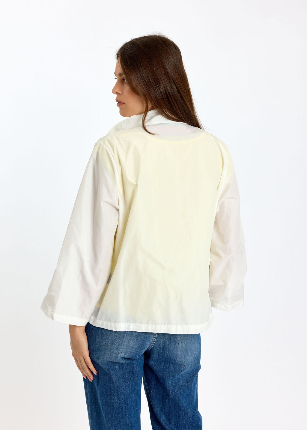 IMPER COURT EN NYLON ERICA BLANC