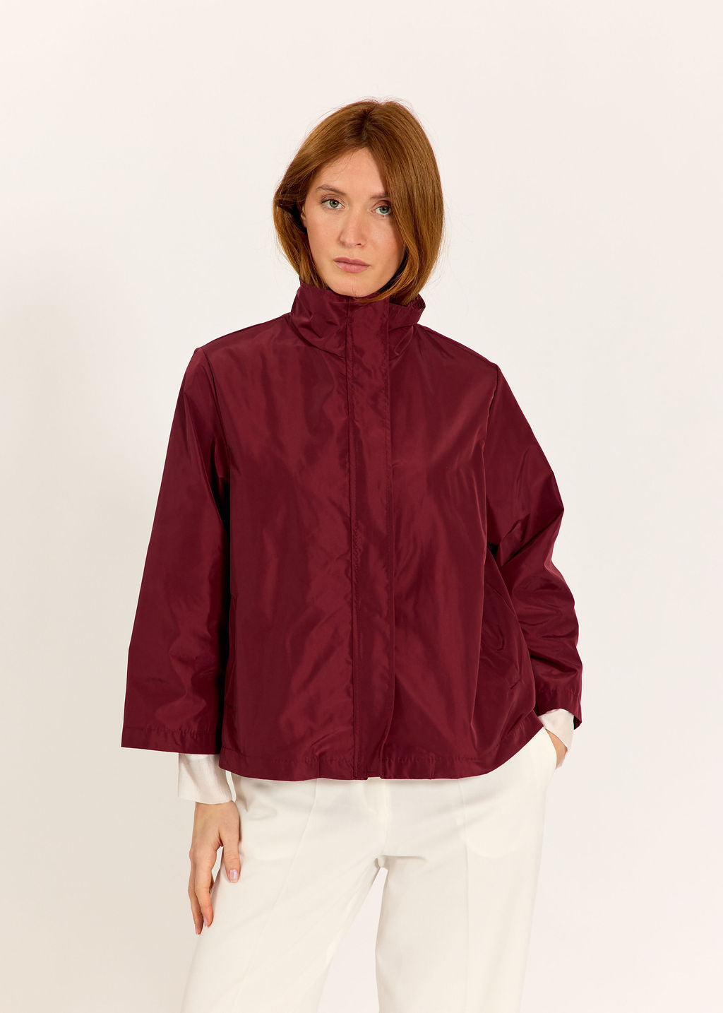 IMPER COURT EN NYLON ERICA CERISE