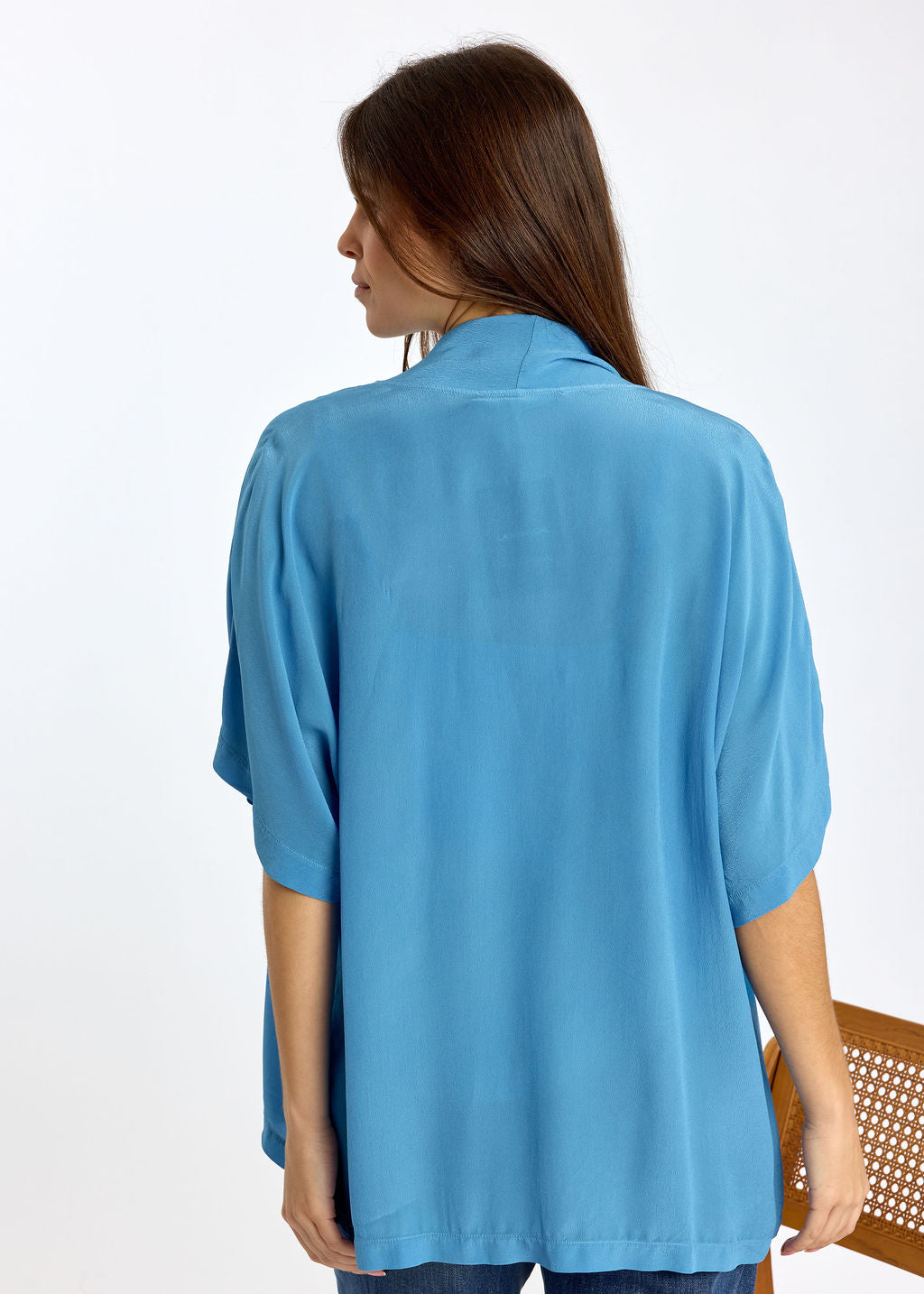 SET DE 2 PIÈCES EN VISCOSE CRÊPE LOVA AZUL