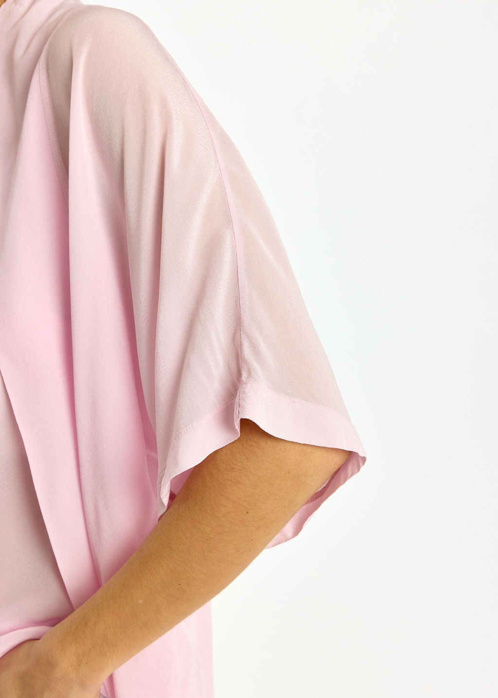 SET DE 2 PIÈCES EN VISCOSE CRÊPE LOVA ROSE