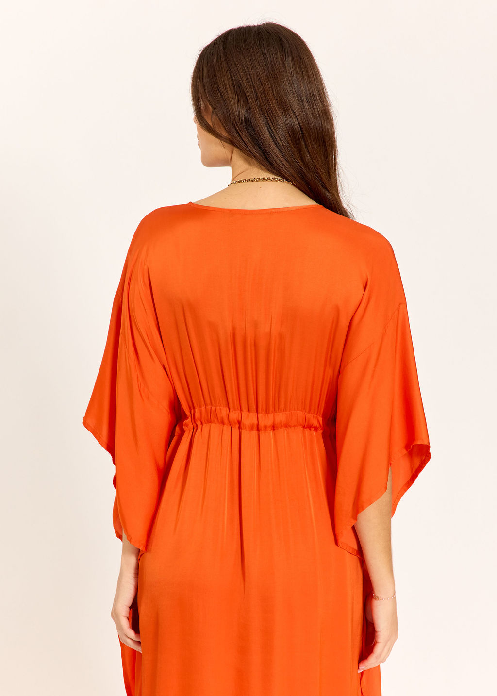 ROBE STYLE CAFTAN PORTOFINO MANDARINE