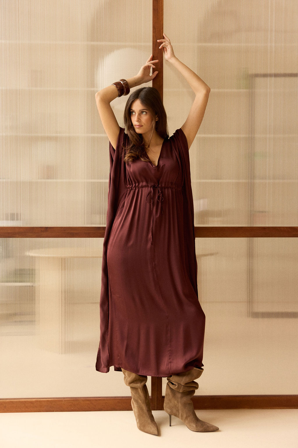 ROBE STYLE CAFTAN PORTOFINO PECAN