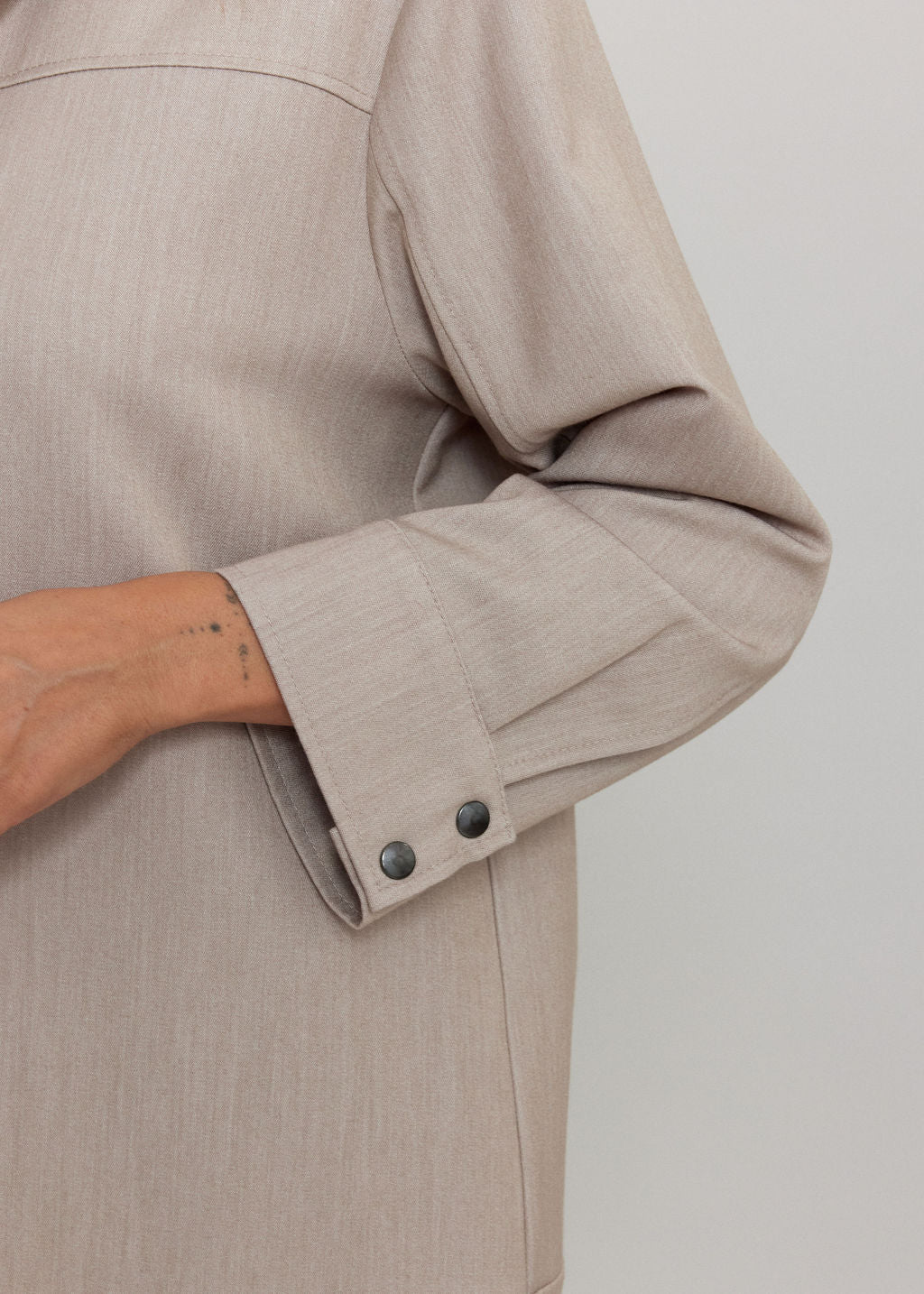 LA ROBE URBAINE TORI BEIGE