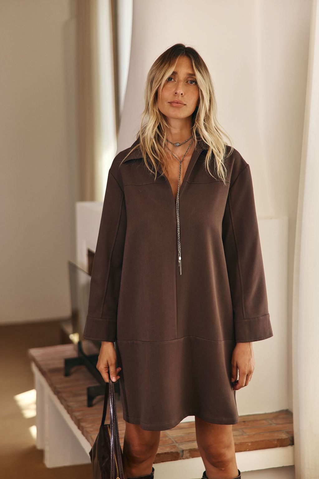 LA ROBE URBAINE TORI ESPRESSO