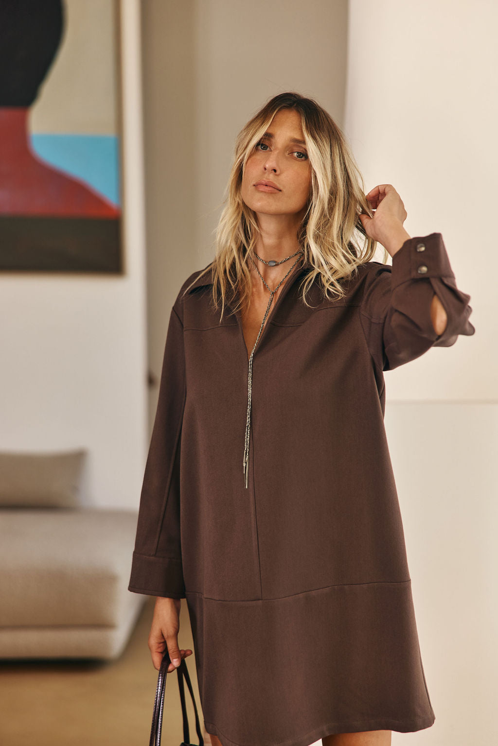 LA ROBE URBAINE TORI ESPRESSO