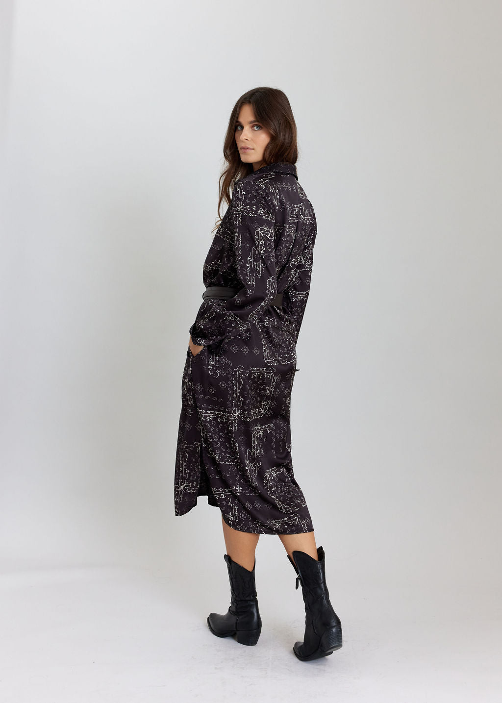 ROBE IMPRIMÉE CHARLIZE CAFE