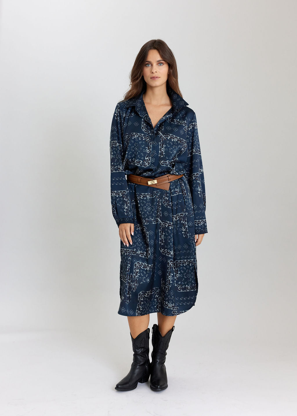 ROBE IMPRIMÉE CHARLIZE NUIT