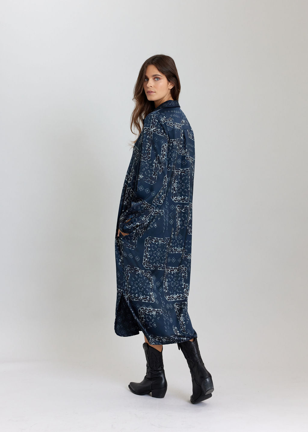 ROBE IMPRIMÉE CHARLIZE NUIT