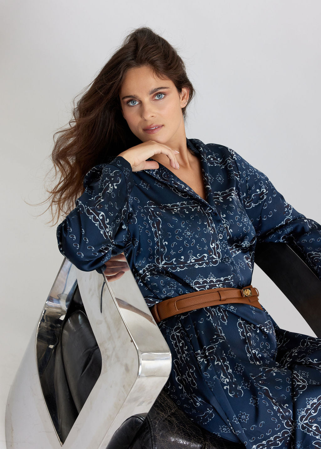 ROBE IMPRIMÉE CHARLIZE NUIT
