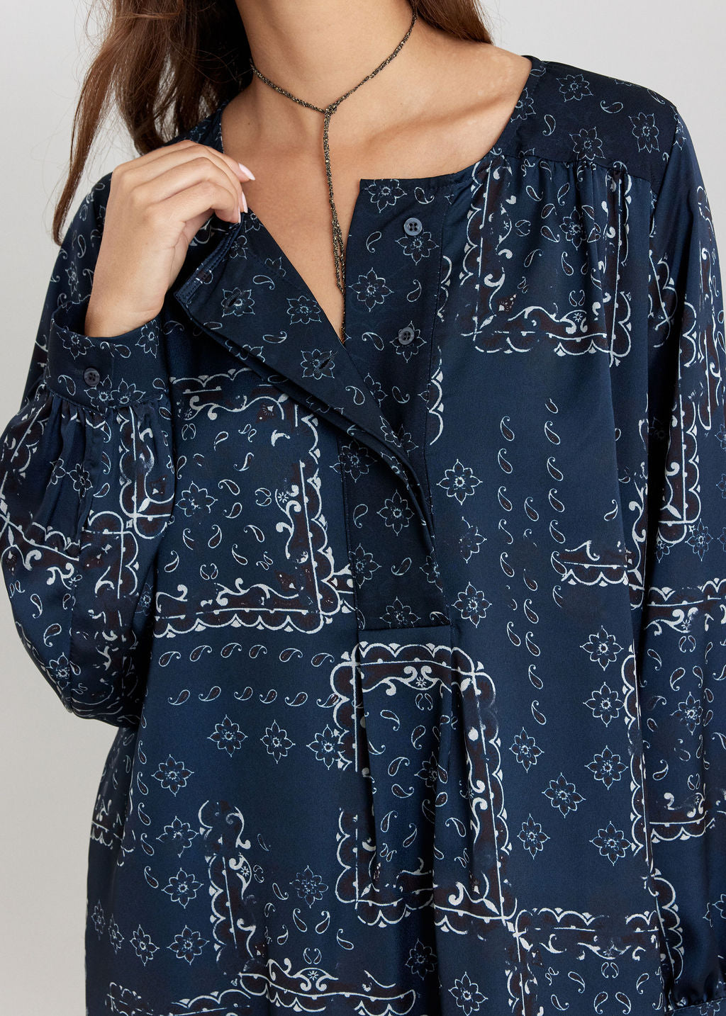 ROBE TUNIQUE IMPRIMÉE CRISTEL NUIT