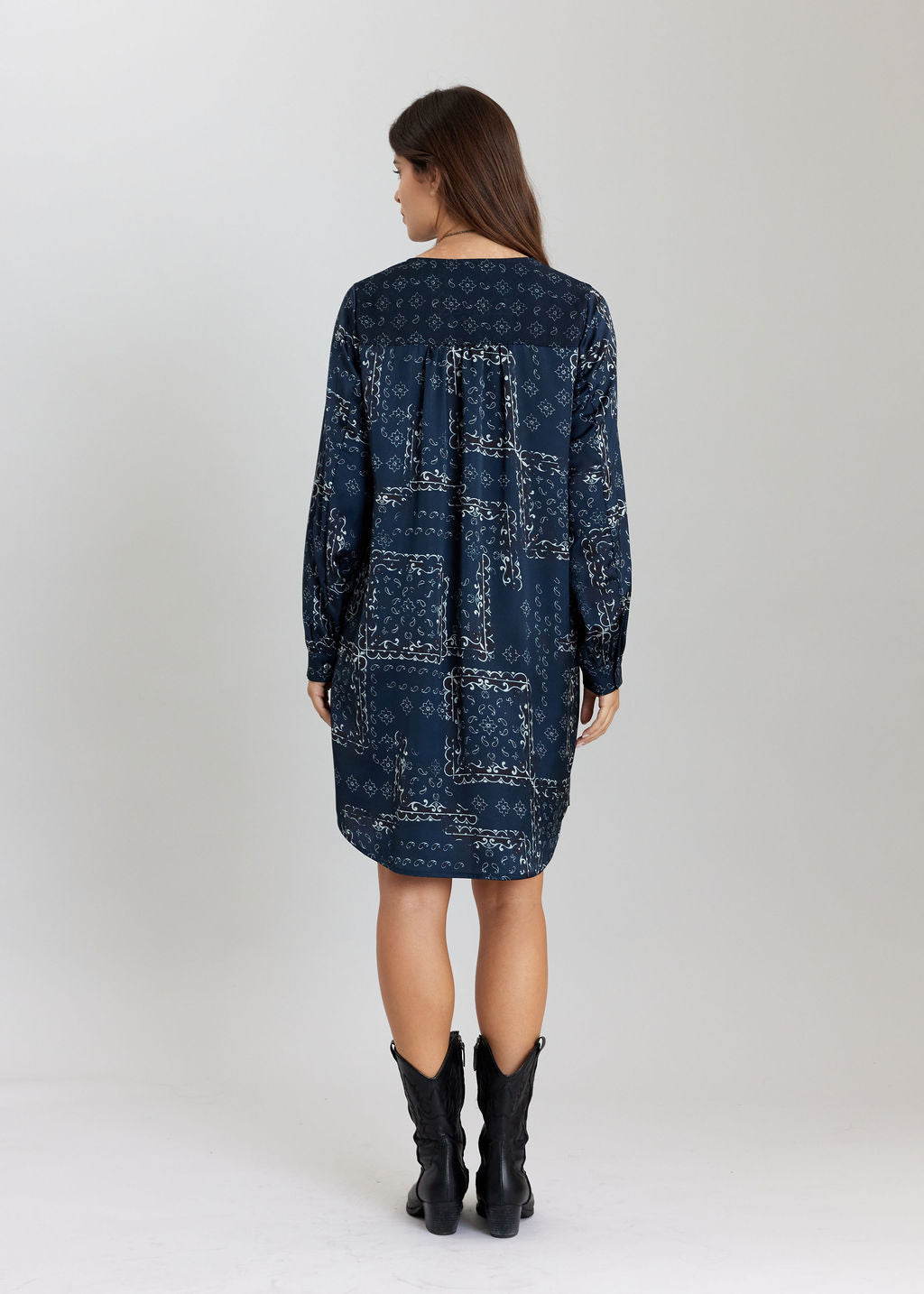 ROBE TUNIQUE IMPRIMÉE CRISTEL NUIT