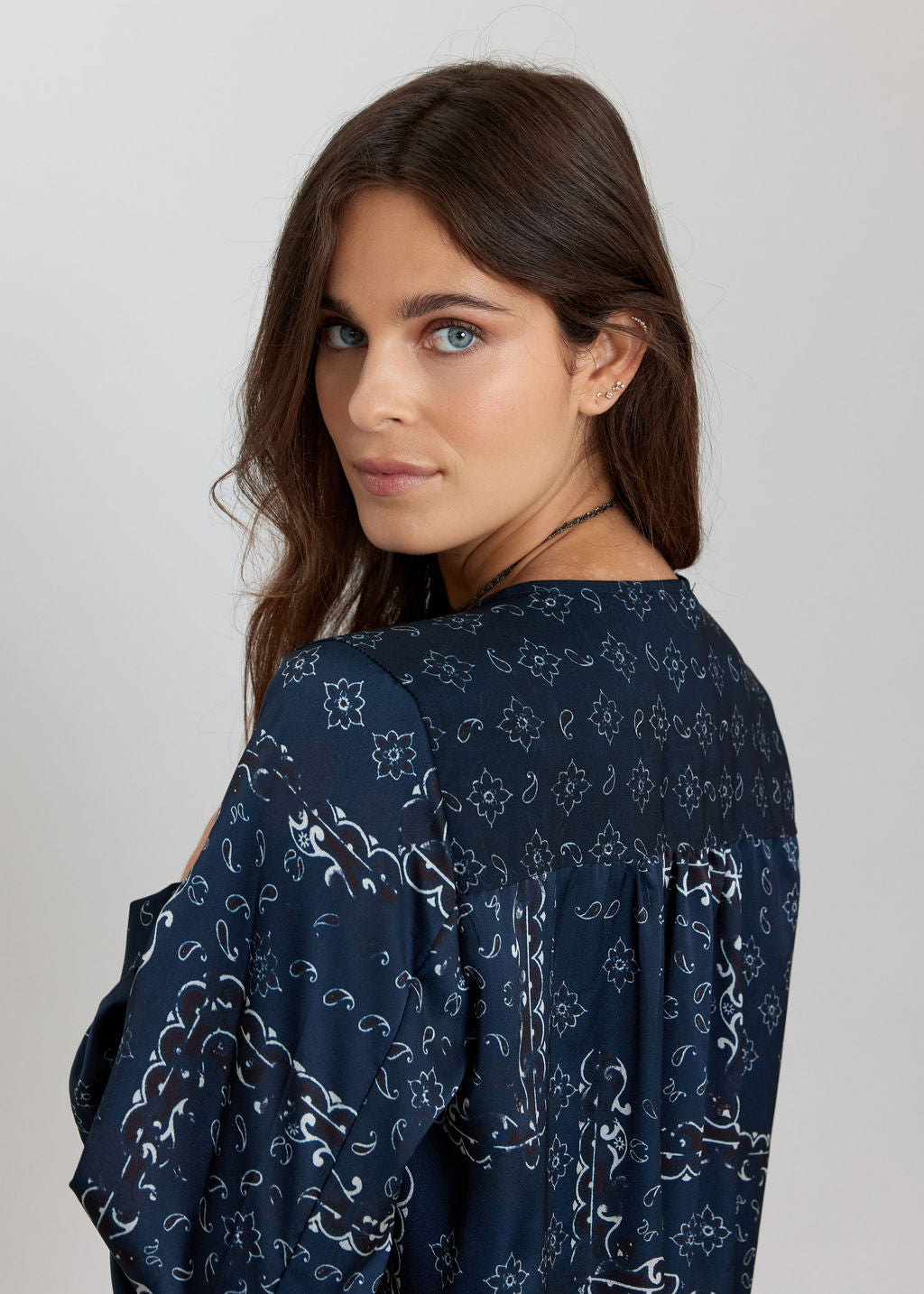 ROBE TUNIQUE IMPRIMÉE CRISTEL NUIT