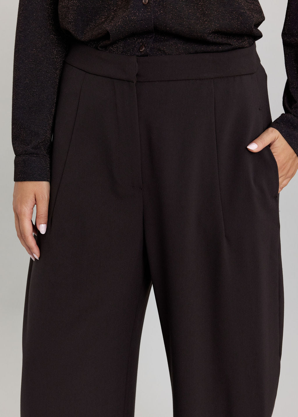 PANTALON LONG À LA COUPE SOUPLE LISY CAFE