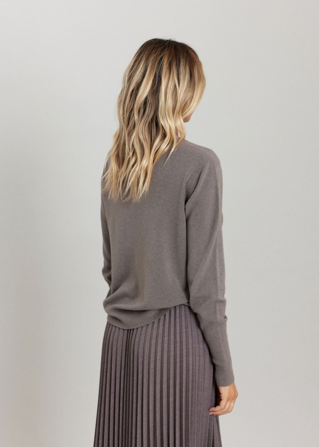 LE PULL ESSENTIEL MILIA TAUPE