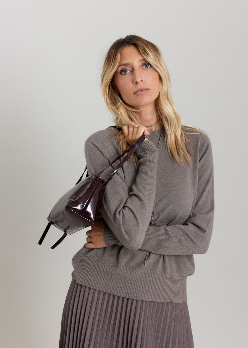 LE PULL ESSENTIEL MILIA TAUPE