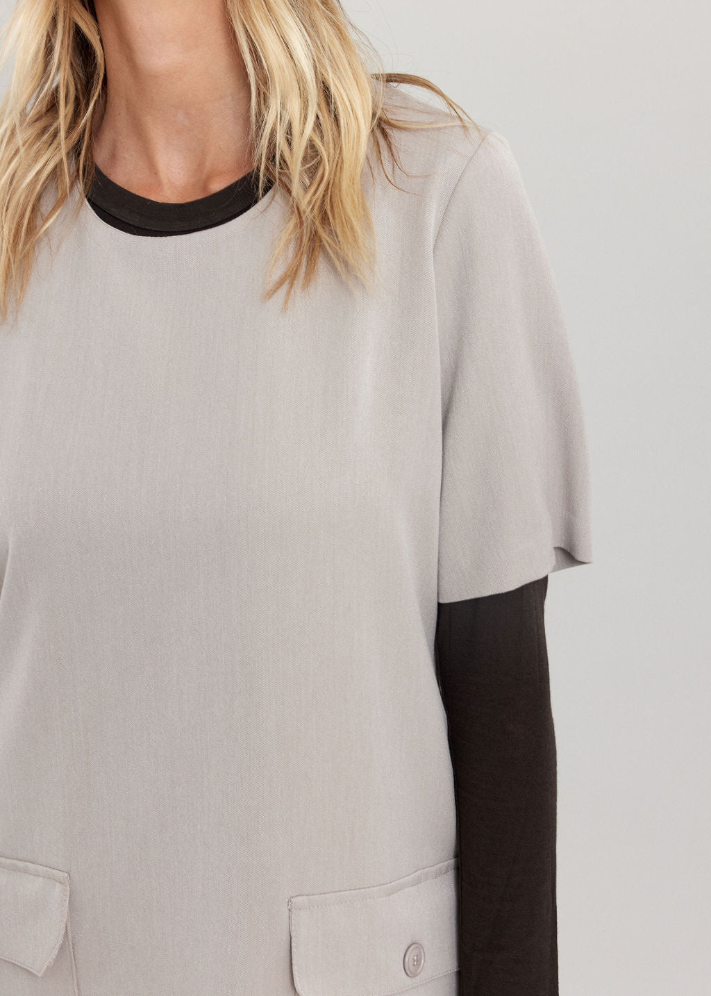 ROBE TUNIQUE À POCHES RIVA FICELLE
