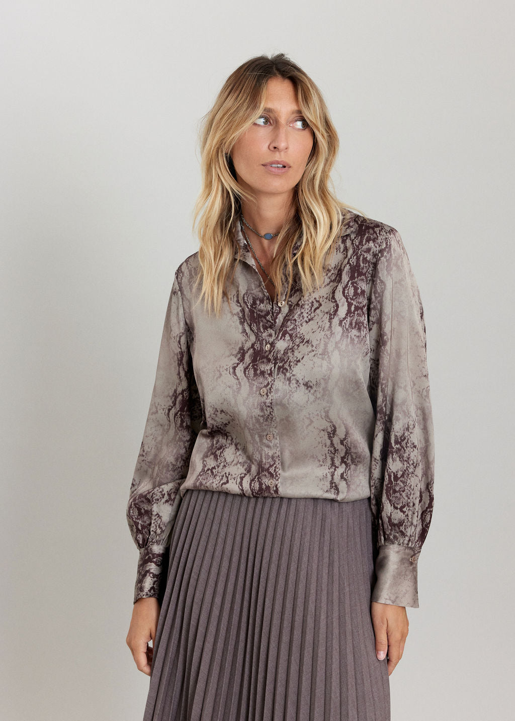 CHEMISE IMPRIMÉE REPTILE SNAKE