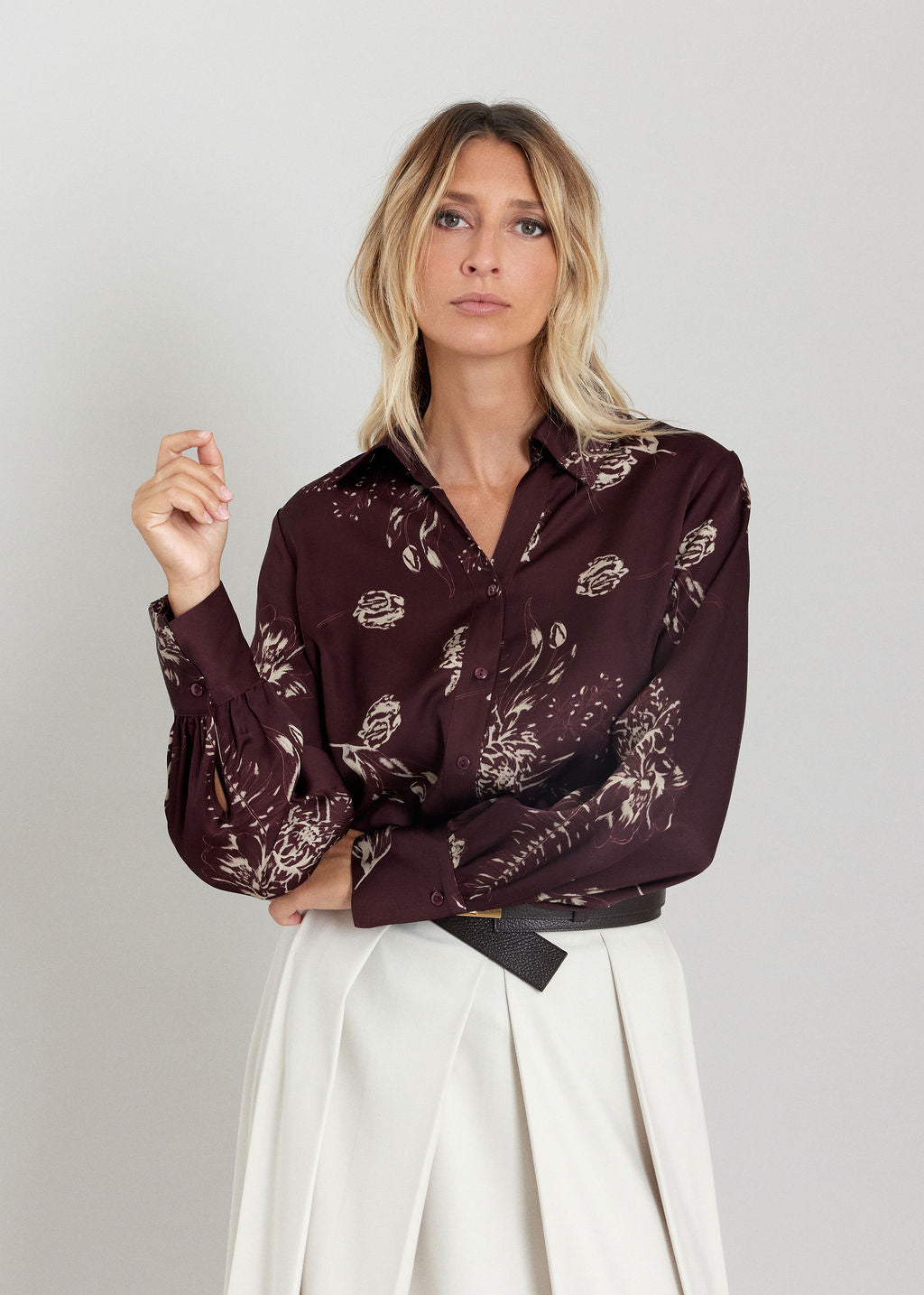 CHEMISE IMPRIMÉE MAUD VINO