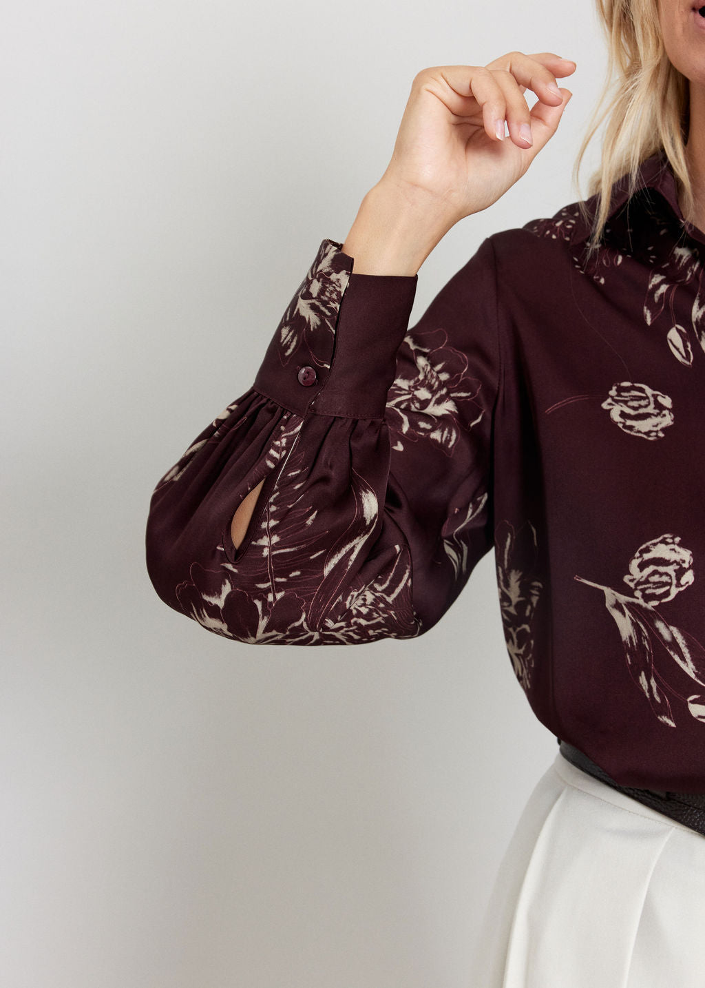 CHEMISE IMPRIMÉE MAUD VINO