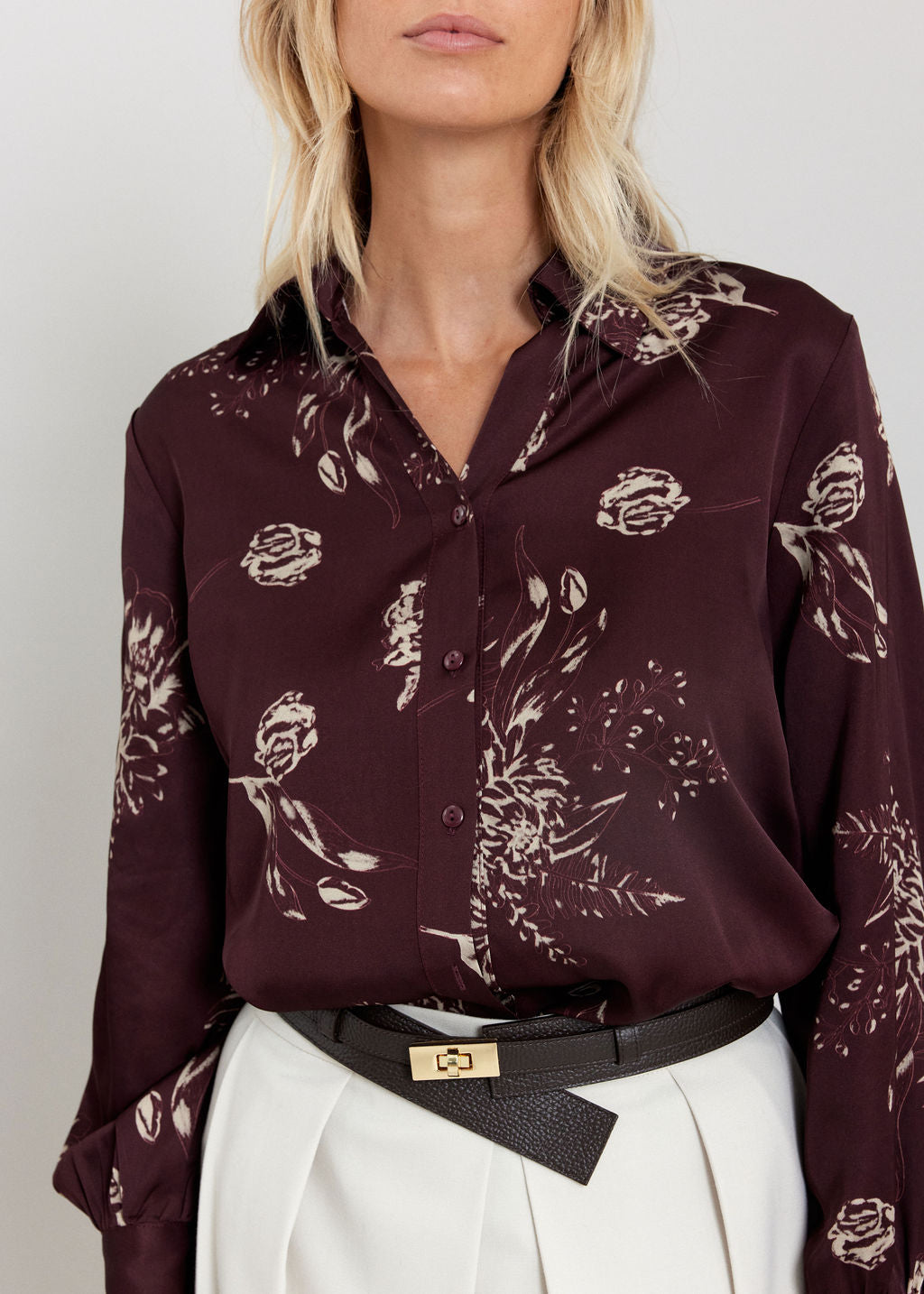 CHEMISE IMPRIMÉE MAUD VINO