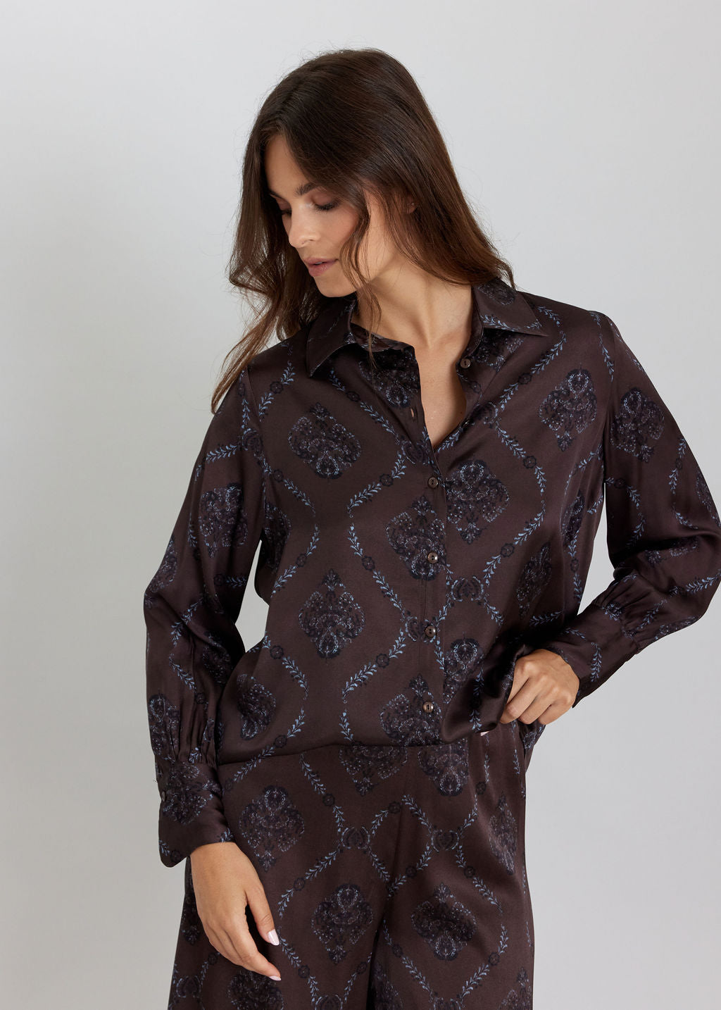 CHEMISE IMPRIMÉE LIA CAFE