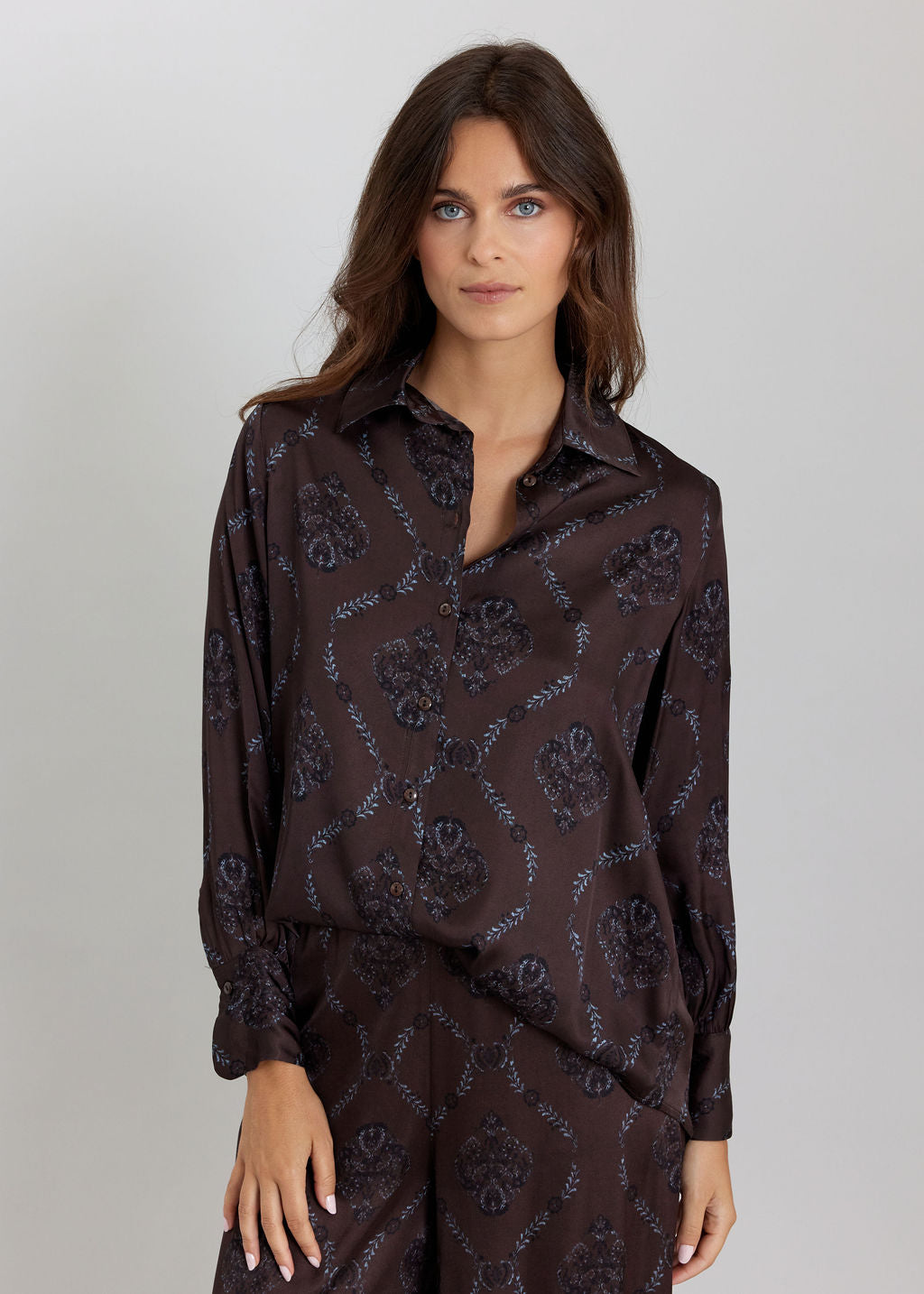 CHEMISE IMPRIMÉE LIA CAFE