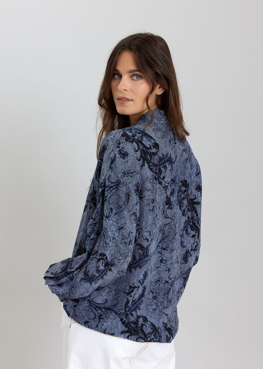 CHEMISE LÉGÈRE IMPRIMÉE LOVES MARINE