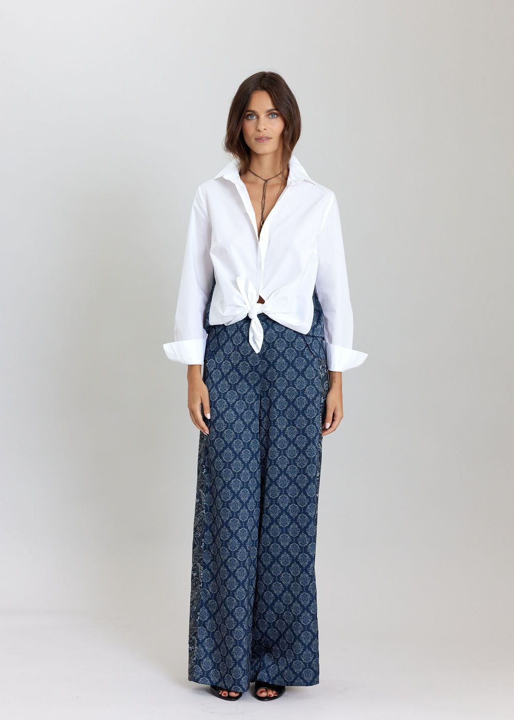 PANTALON BI-IMPRIMÉ LOVER BLUE