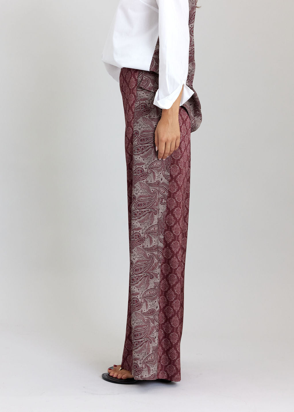 PANTALON BI-IMPRIMÉ LOVER CERISE