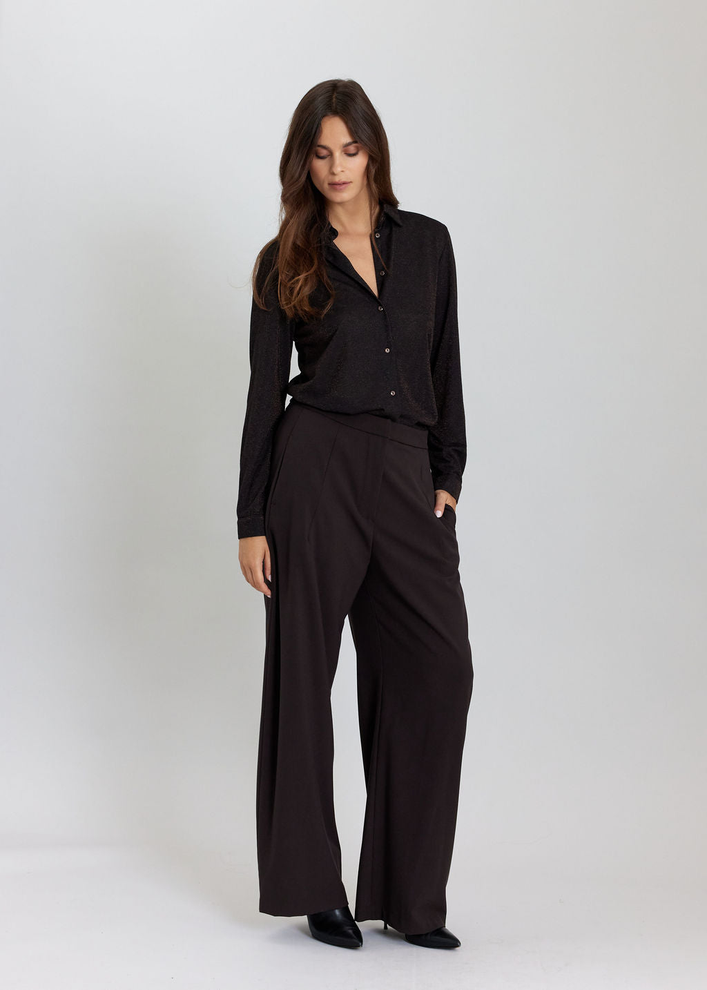CHEMISE EN MAILLE IRISÉE LYN CAFE
