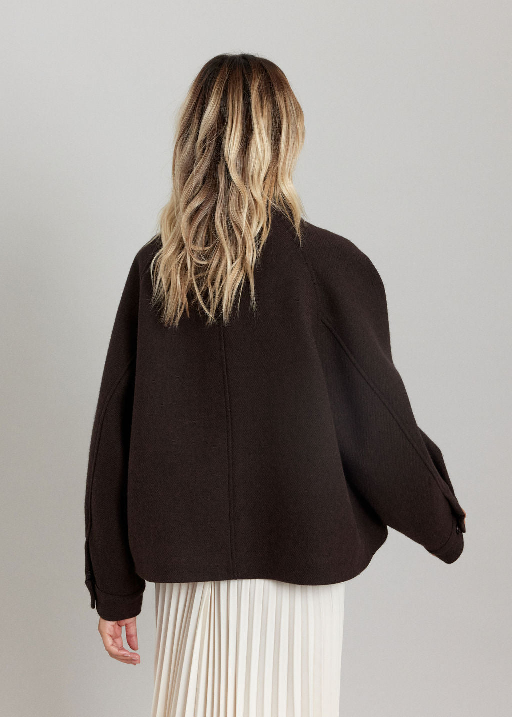 VESTE CABAN ZIPPÉE IVANA CAFE