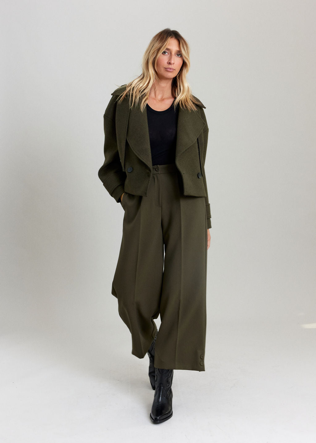 VESTE COURTE ESPRIT CABAN STELLA BRONZE