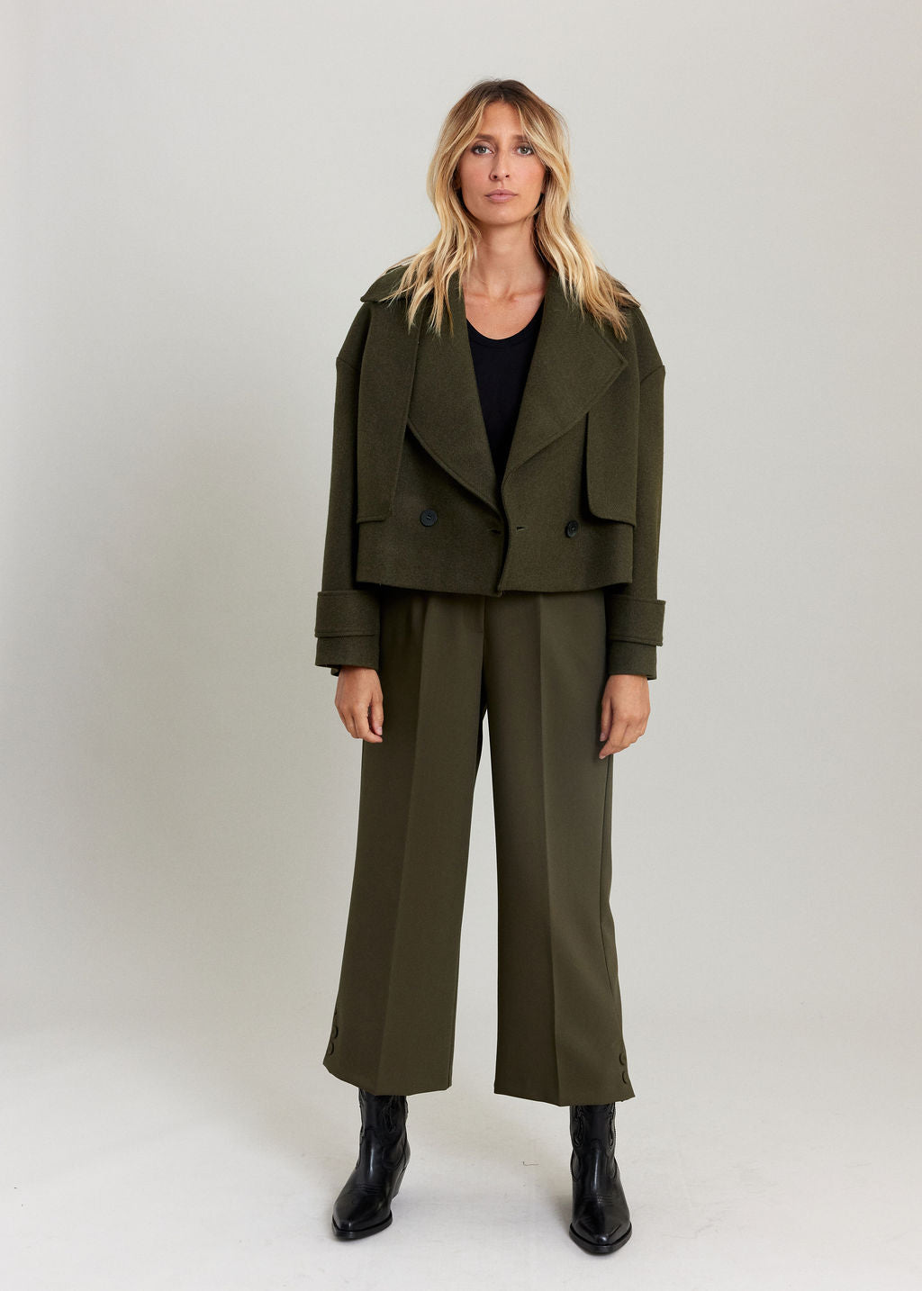VESTE COURTE ESPRIT CABAN STELLA BRONZE