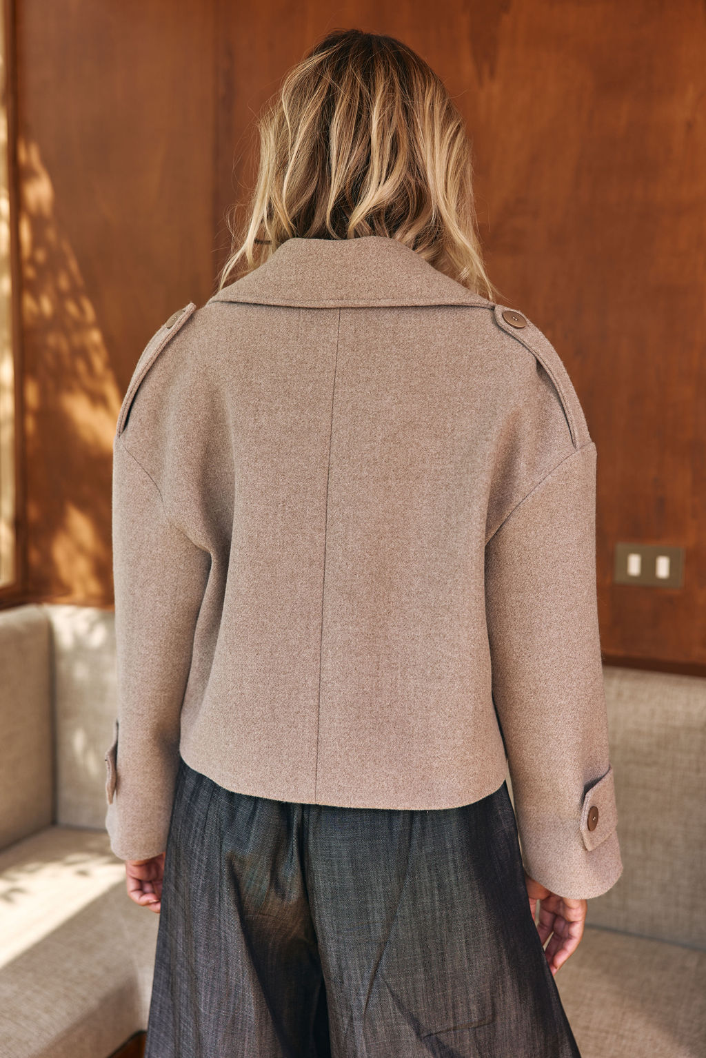 VESTE COURTE ESPRIT CABAN STELLA FICELLE