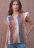 ENGLISH EMBROIDERY TOP TIE AND DYE TALI