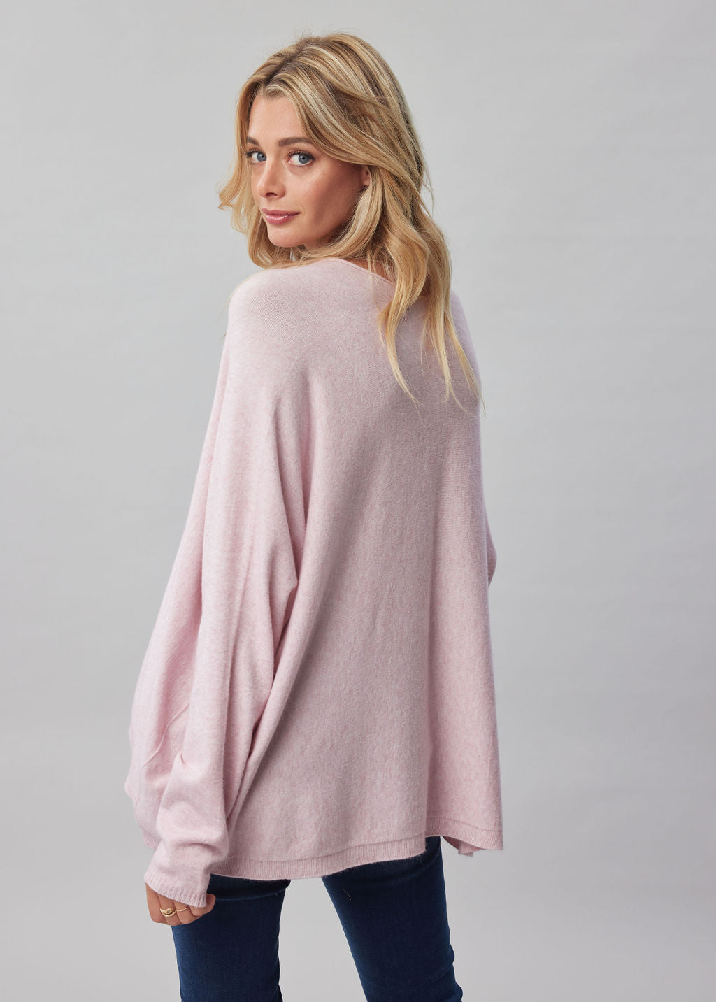 Pink WOMAN Oversize Fit Long Sleeve Sweatshirt 2800859
