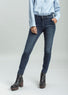 Chino en denim Nuit | Vêtements Femme Lauren Vidal