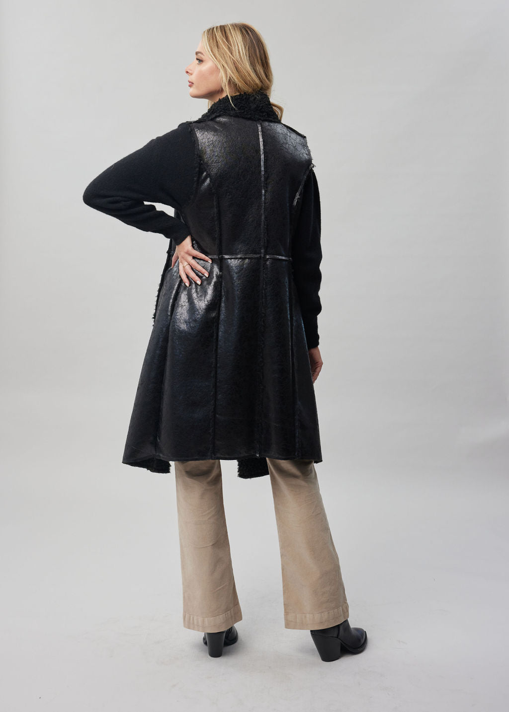 Gilet sans manches Noir | Vêtements Femme Lauren Vidal