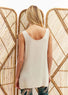 Débardeur basique Blanc| Vêtements Femme Lauren Vidal 3