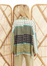 Veste kimono vert | Vêtements Femme Lauren Vidal 2