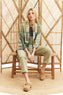 Veste kimono vert | Vêtements Femme Lauren Vidal 27