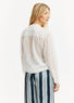 Chemise col mao en voile de coton blanc | Vêtements Femme Lauren Vidal 3