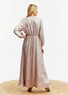 Robe longue lamée rose | Vêtements Femme Lauren Vidal 3