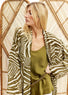 Kimono 3/4 imprimé vert | Vêtements Femme Lauren Vidal 1