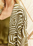 Kimono 3/4 imprimé vert | Vêtements Femme Lauren Vidal 2