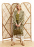 Kimono 3/4 imprimé vert | Vêtements Femme Lauren Vidal 4