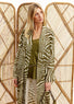 Kimono 3/4 imprimé vert | Vêtements Femme Lauren Vidal 7