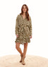 Robe courte imprimée vert | Vêtements Femme Lauren Vidal 5