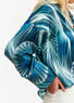 Chemise à large poignets bleu | Vêtements Femme Lauren Vidal 5